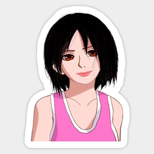 Basketball Girl Sticker